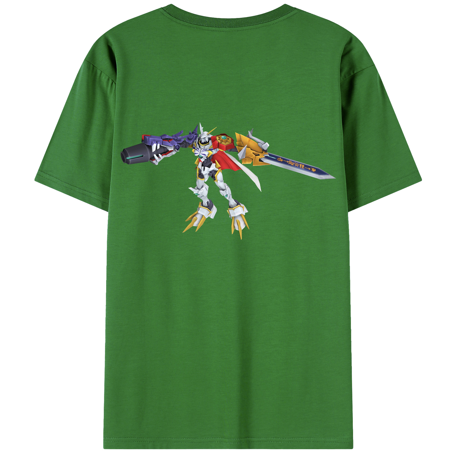 （画像用） Digimon デジタルモンスター/デジモン レディース半袖Tシャツ(バックプリント)